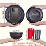 Shatterproof Tableware Set for Camping V728-LP601100181417259