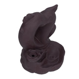 Backflow Incense Burner Smoke Waterfall Aroma Burner Ceramic Incense Holder Ornament for Home Office V1294-YM0523-3115210231211