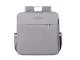 Grey Large Capacity Airbag Backpack Multi-Compartment Laptop Backpack Travel Business Bag V888-ELOSUNG51244