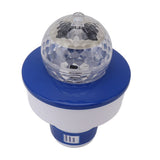 8 Inch Chemical Dispenser 11cm Lighted Floating Pool Chlorine Tablet Dispenser for Spa Hot Tub V1294-YM0706-3111230187811