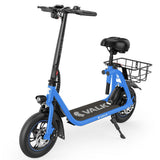 VALK Electric Scooter with Seat, Disc brakes, 12" Tyres, AU Compliant, for Adults, Teens, Commuter, V219-TRNESCVAM3BA