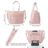 Travel Bag - Women's Travel Bag - Sports & Fitness Bag - Yoga Bag - Sports Bag - Carry-On Luggage V1265-260-PINK1