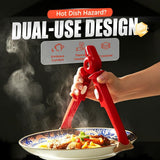 3 Pcs Hot Plate Grippers, Upgraded Bowl Gripper Kitchen, Multi-Purpose Non-Slip Gripper Tongs V1258-DP02-F-49