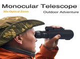 Monocular - Long-Range 30*50 High Powered Monocular Small Monoculars for Bird Watching, Hunting, V1192-AZ-W-6334