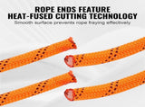 Double Braided Polyester Rope, 12.7 mm x 36.57 m, 48 Strands, 35.58kN Breaking Strength Outdoor V952-HCCLSDL12INCMEGKYV0
