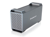 Simplecom SE482 SuperSpeed USB Dual Bay 3.5" SATA Hard Drive RAID Enclosure USB-C RAID 0/1, JBOD V28-SE482