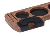 Compact Tamping Station Tamper Station Base Holder Wooden Coffee Portafilters Stand Base for 51mm V1294-YM0901-3118240161611
