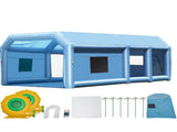Inflatable Paint Booth 27.9x15.7x10.8ft Inflatable Spray Booth 950W750W V952-CQSPQFLSKCGLKHRPRV3
