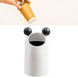Trash Can Inclined Opening Large Capacity Modern Look Thickened Garbage Bin for Kitchen Bathroom V1294-YM0626-3117220287511
