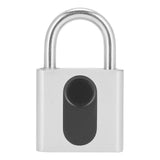 Bluetooth Padlock Intelligent Fingerprint Phone APP Lock Set for Dormitory Warehouse V1294-YM0721-3114210014611