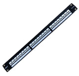 LDR 24 Port Cat6A UTP Patch Panel Rack Mount - 1U V1202-V2-RCLDR-ACC-PP-24-6A