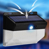 2Pcs LED Solar Power Motion Sensor Light Outdoor Security Garden Lamp Solar Wall Light V1263-JX-7138
