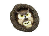 Owl Tree Hugger Outdoor Decor Whimsical Sculpture Garden Statue Yard Art Decoration V1294-YM0901-3111240166611