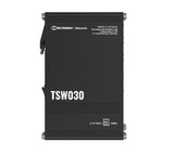 Teltonika TSW030 8-PORT ETHERNET SWITCH, 2-PIN Power Input, 10/100 Mbps, Integrated DIN Rail V1202-V2-NHT-TSW030