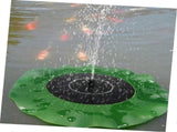 Floating Solar Fountain Water Spray Garden Pond Decor V1263-JX-5572