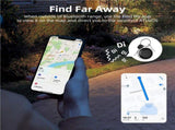 BT Tracker Item Finder Work with Find My, 4 Pack Battery Operated Item Locator with Sound Reminder V1294-YM0901-H48645B