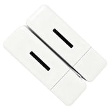 2 Chamber Shower Soap Dispenser Wall Mounted Shampoo Dispenser for Bathroom Hotel 250ml Per Bottle V1294-YM0901-3112250030511