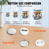 VEVOR 1" 25mm Button Badge Parts Supplies for Button Maker Machine 500 Sets V952-XZGSLH25MM5005T97V0