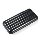 Cigar Holder Black Carbon Fiber 3-Cigar Case Lightweight Storage Tube Holder Travel V1366-AZ2-W-19090