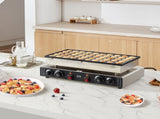 Mini Dutch Pancake Maker, 50PCS 43mm Diameter Dorayaki Baker Machine, 1700W Commercial Electric V952-SYJBJDP50KF0N6CCCV3