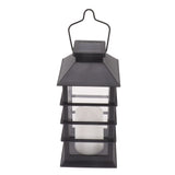 2Pcs Solar Hanging Lantern Candle Design LED Solar Outdoor Light Decor for Pathway Yard Lawn V1294-YM0703-3119230048011