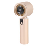 Handheld Travel Fan Colorful Ambiance Lights High Speed Low Noise Portable Handheld Fan for Outdoor V1294-YM0901-3113250069811