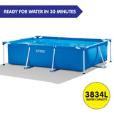 Intex 28272AU Above Ground Swimming Pool Rectangular 3m x 2m A28272