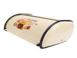 Bread Box Exquisite Elegant Drum Type Metal Bread Storage Bin for Bread Cake Doughnut Biscuit Food V1294-YM0901-3118240122411