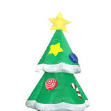 Inflatable Xmas Tree with LED Light Quick Inflation Soft Warm Lighting Blow Up Xmas Tree Holiday V1294-YM0901-3111240246511