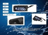 LCD instrument panel for bicycles, waterproof 6-pin connector, for Bicycle, Scooter and Motorcycle V1189-LC-QP-00703