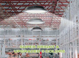 Solar Power Outdoor UFO LED High Bay Light 300W Black for Shed Garage Shop V178-59185