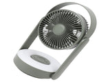 LED Light Tabletop Small Fan 10000mAh Wall Mounted USB 110&deg Automatic Shake Remote Control Night V1294-YM0901-3113230151712