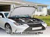25PCS Car Sound Deadening Mat, 15.7" x 9.8" Self Adhesive Noise Insulation Sheets, Aluminum Foil & V1369-AZ3-W-08800