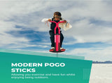 Red Pogo Stick Kids - Childrens Jumping Jackhammer Exercise Hopper Toy V238-SUPDZ-28304818405456
