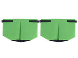 2Pcs Plant Flower Grow Bags Home Garden Tools for Fruit Vegetable Gardening Growing PotsGreen V1294-YM0901-3111200246312