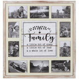 Family' Wall Hanging Photo Gallery Collage 55x59cm V637-56014PFR