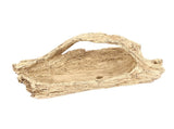 Artificial Driftwood Succulent Planter Faux Wood Resin Succulent Planter for Windowsill Desktop V1294-YM0710-3111230268411