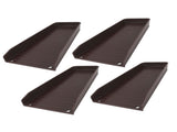 4PCS Downspout Splash Block Rain Gutter Downspout Extensions Fixable Downspout Extender with 8 V1294-YM0901-3111230346411