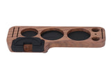 Compact Tamping Station Tamper Station Base Holder Wooden Coffee Portafilters Stand Base for 51mm V1294-YM0901-3118240161611