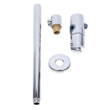 Shower Bar with Angle Height Adjustable Handheld Showerhead Holder Metal Wall Mounted Shower V1294-YM0901-3112250045611
