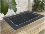 Grey Floor Mat 60 x 90cm - Easy to Clean and Weather Resistant V178-69083