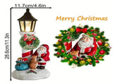 Christmas Lanterns Christmas Night Lights Holiday Decor Santa Night Lights - White - Size 2 V1347-124-91751-WHT-2