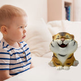 Coin Bank for Kids Must Break to Open Cute Animal Tiger Money Banks Resin Tiger Coin Saving Box V1294-YM0714-10331769
