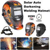 Lame skull Solar Welding Helmet Auto Darkening Welder Soldering Lens ARC TIG MIG MAG Mask V201-W12793758