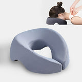 PINK Soft O-shaped/U-shaped Face Pillow for Beauty Salons/Spa Massage, Ergonomic Face Pillow, V1106-OXZT001
