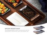 Ceramic Dipping Bowls Set of 2, Multi-Color Small Containers for Kitchen Storage and Serving V1192-AZ-W-24893