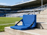 Portable Stadium Seat Cushion Foldable Bleacher Pad with Handle for Outdoor Camping Picnics Boats V1366-AZ2-W-12889