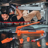 10 Ton Porta Power, Portable Hydraulic Jack with 4.6 ft/1.4 m Oil Hose, Auto Body Frame Repair V952-F10TPAPUNBR70YJJIV0