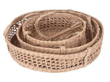 Hanging Fruit Basket Rattan 3 Tiers Multifunctional Foldable Elegant Style Easy Installation Hanging V1294-YM0715-3118210370211