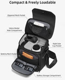 10.5inch Compact Waterproof One Shoulder Photography Bag with Removable Dividers, Breathable Back V888-ELOSUNG55723